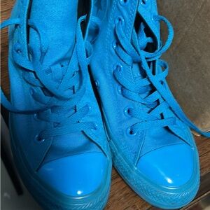 Converse Bright Blue High-Top Sneakers